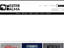 Tablet Screenshot of mestredalma.com.br